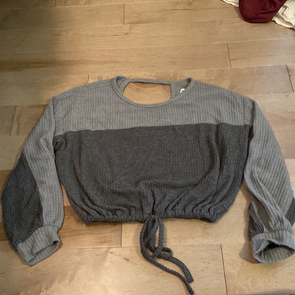 Hollister color block sweater
